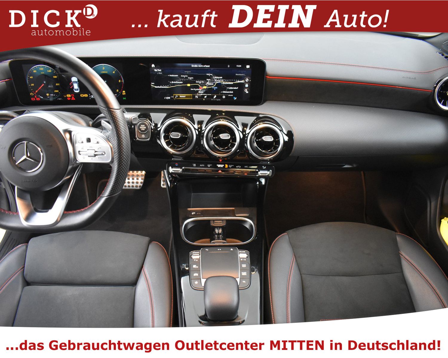 MERCEDES-BENZ CLA220d 8G AMG Line WIDESC+NAVI+ALCANTARA+ACC+18 - Image 12