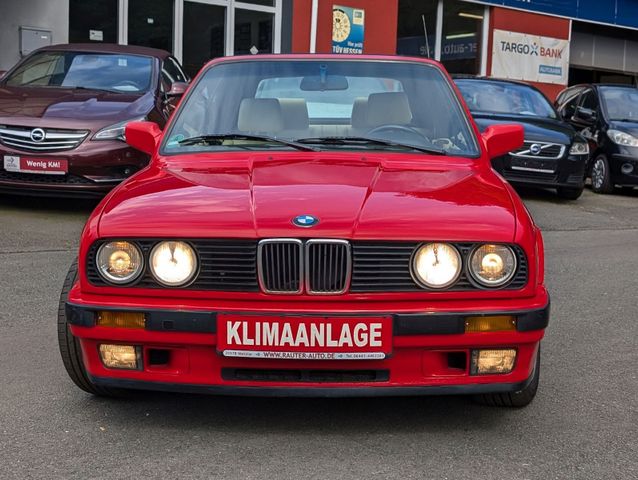 BMW 325i Cabrio E30 1990 2Hd Klima Leder "H" TÜV NEU