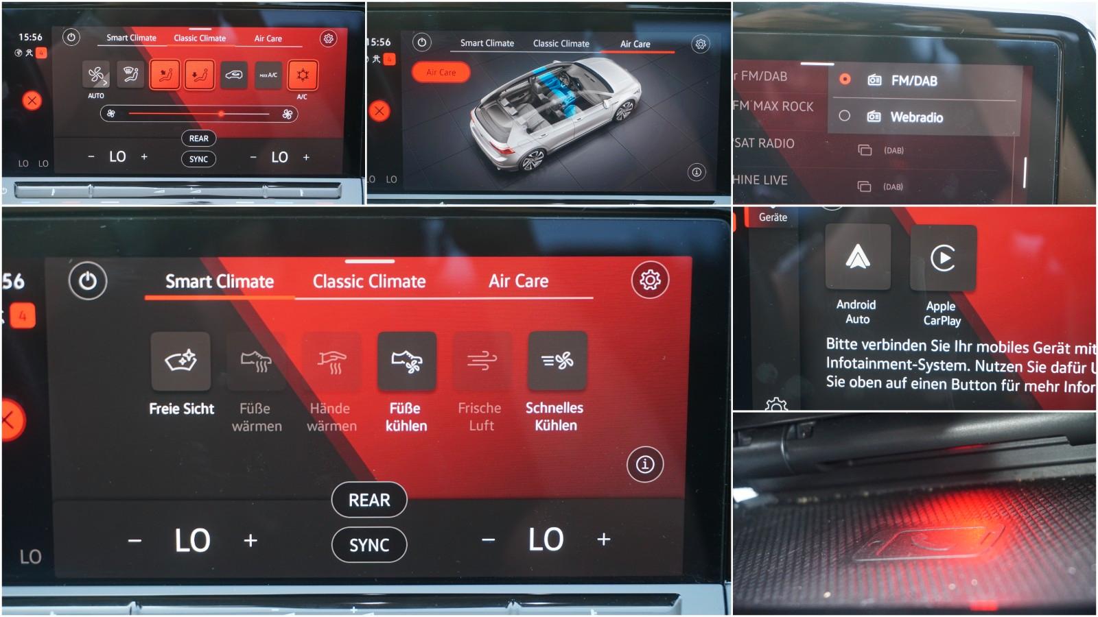 Volkswagen Golf VIII GTI IQ-Light/ACC/AHK/Ambiente/CarPlay, миниатюра 16