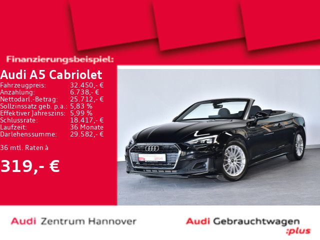 Audi A5 Cabriolet 35 TFSI Leder Navi LED DAB