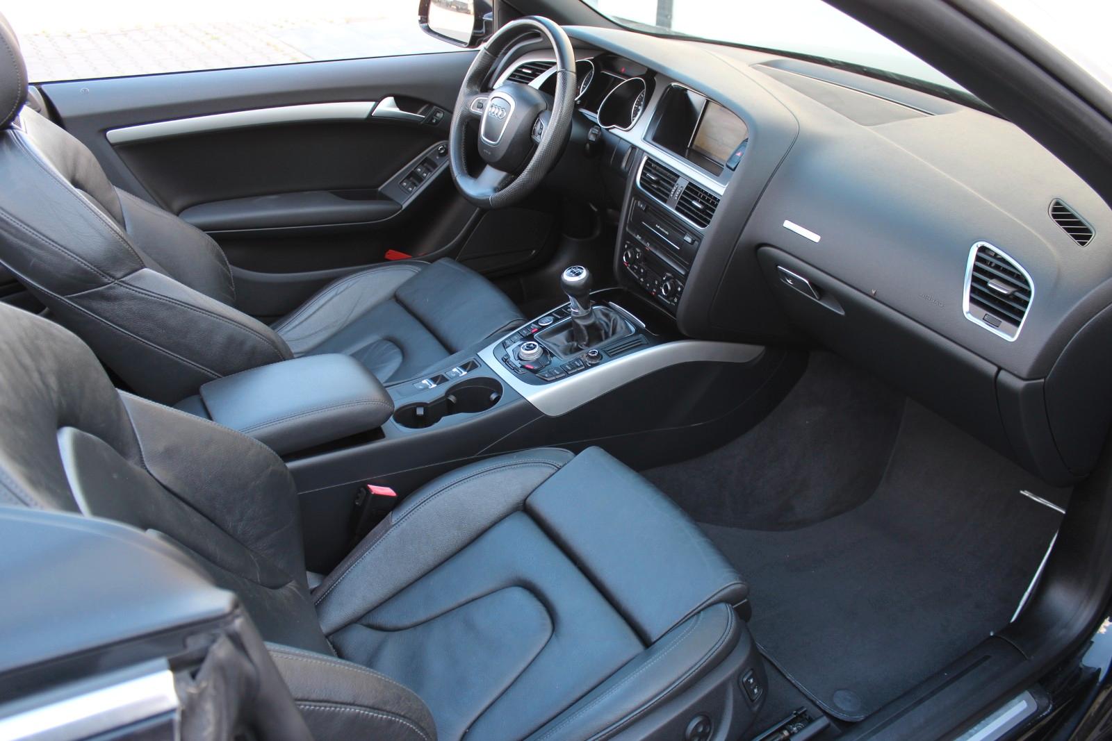 Audi A5 Cabriolet 2.7 TDI V6 190 ch – BVM – 111 000 km – Cuir – Navi – Sièges chauffants