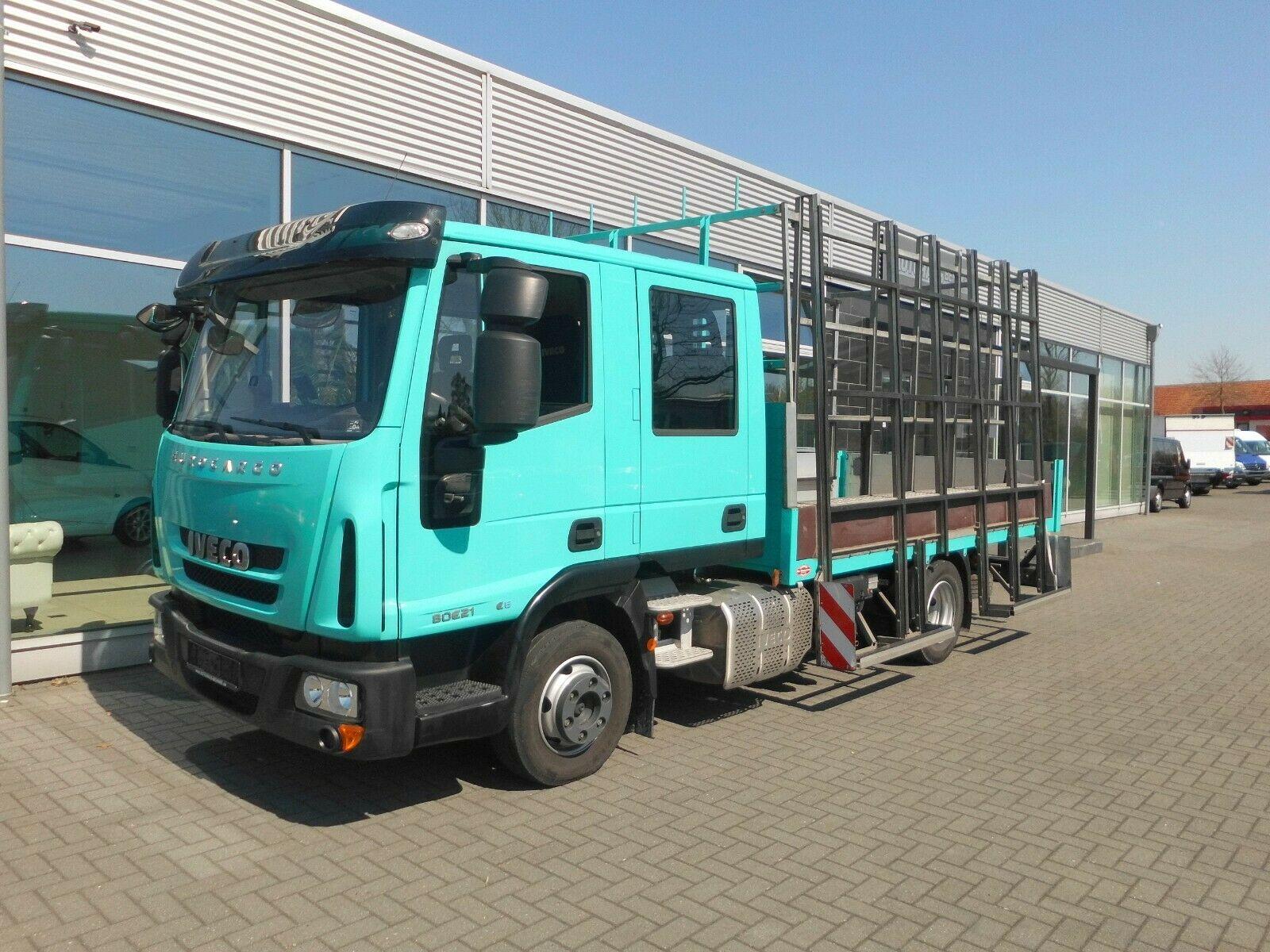 Iveco 80E21 Doka 7 Sitzer Pritsche Euro 6