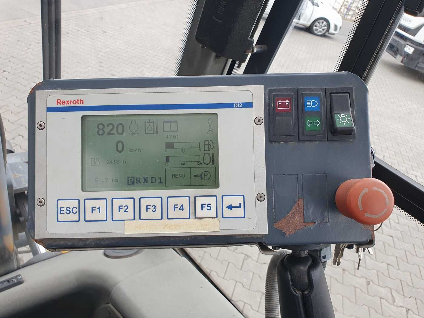 Fahrzeugabbildung Jungheinrich DFG 680 / 4.500mm / 2.413h / Zinkenverstellgerät