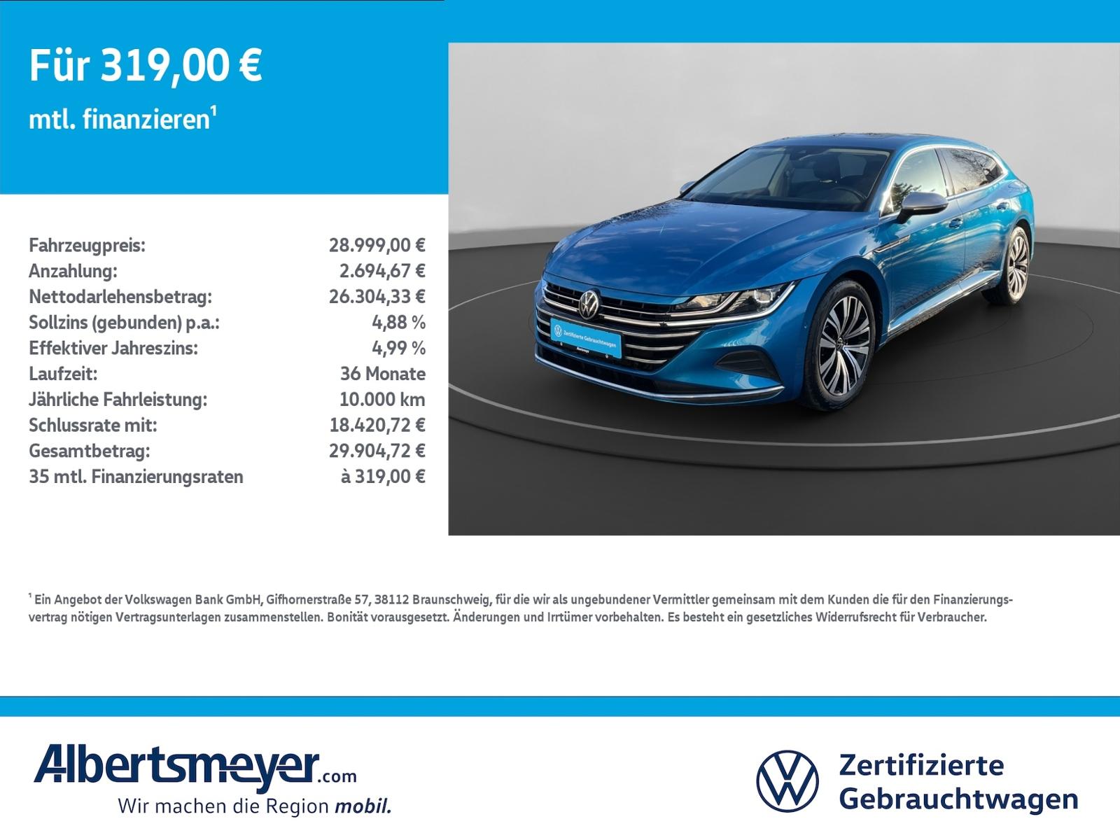 Volkswagen Arteon Shootingbrake 2.0 TDI 4Motion Elegance
