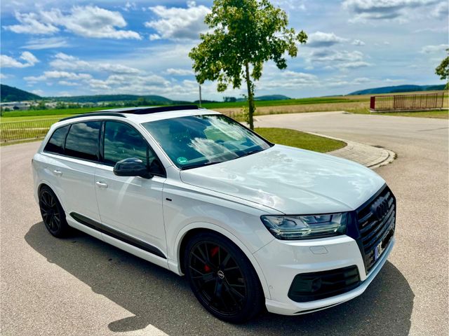 Audi Q7 3.0 TDI qu tiptr - 3x Sline, Pano, AHK, 22" 