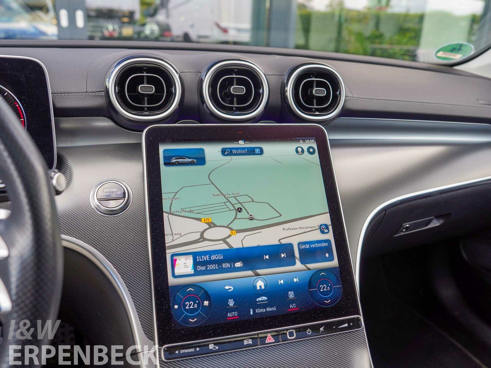 Fahrzeugabbildung Mercedes-Benz C 220 d T-Modell AMG AHK Memory Pano Totw