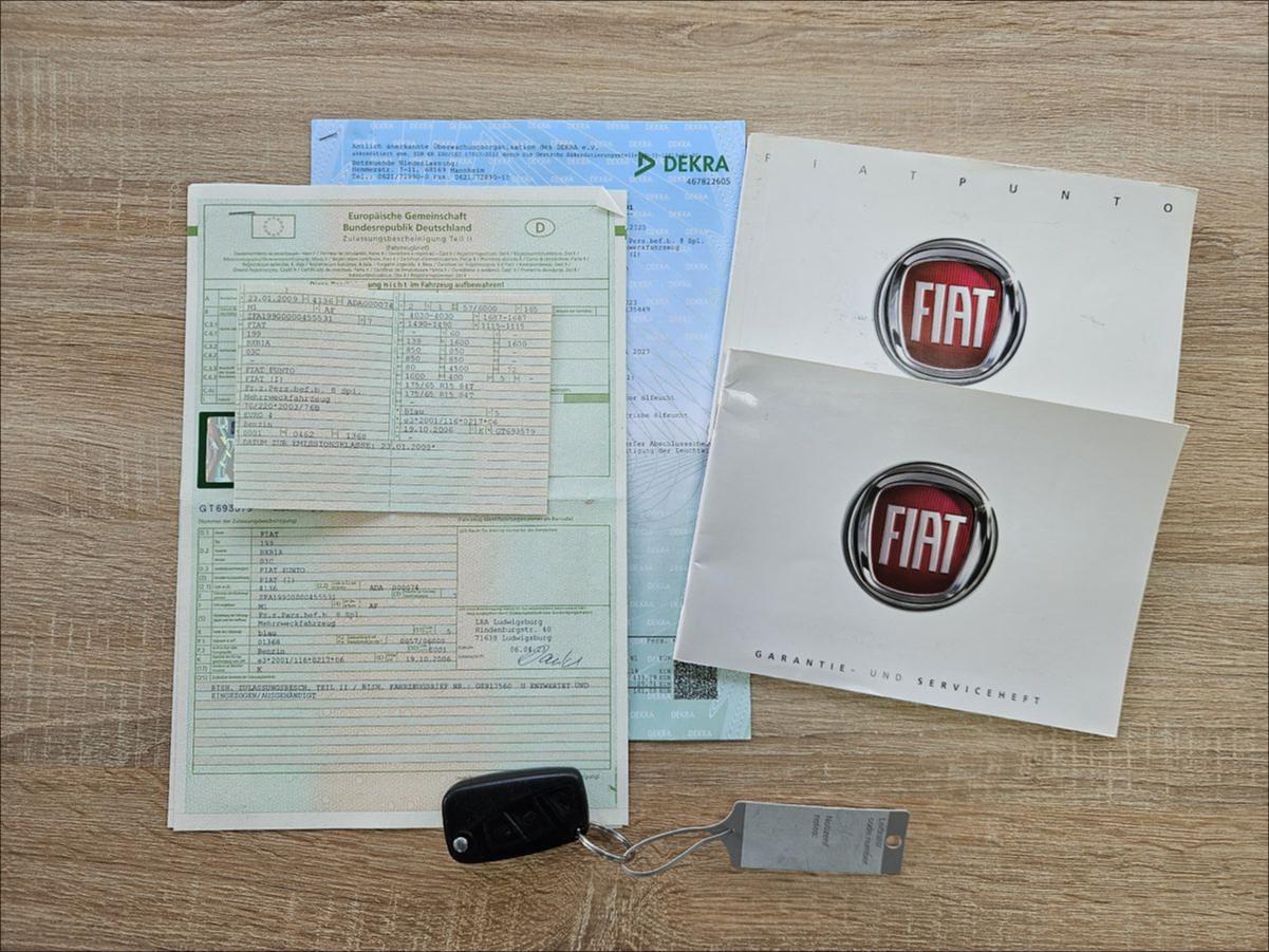 Fiat Grande Punto 1.4 8V Dynamic KLIMA 5-TÜREN TÜV