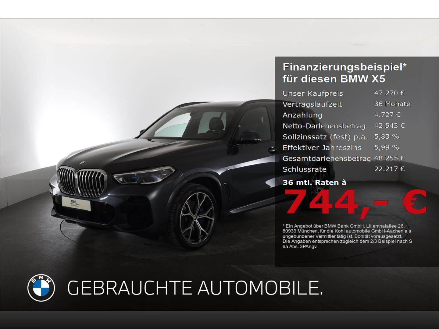 BMW X5 xDrive 30d M Sport Laserlicht Anhängerkupplun