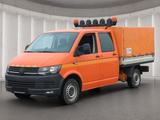 Volkswagen T6 Transporter DoKa Pritsche+Plane*StandHzg AHK - Volkswagen: Transporter Doka