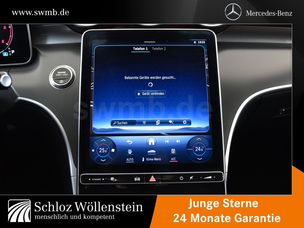 Mercedes-Benz C 220d AMG Night LED Tempomat Totw Cam Sportsitz foto 11