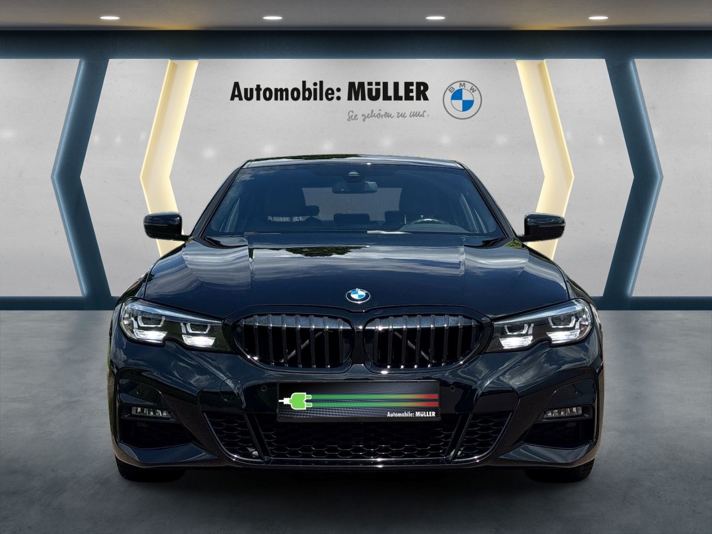 BMW 318 d Limousine M Sport Sportpaket Navi Leder Di foto 2