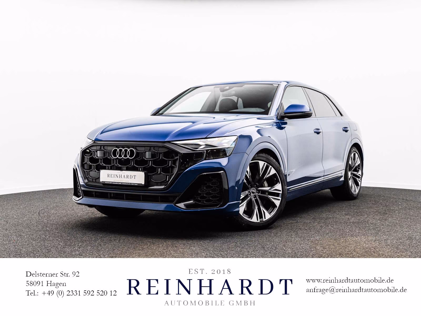 Audi Q8 55TFSie 2x S LINE BLACK LASER/SIDE/PANO/22Z.