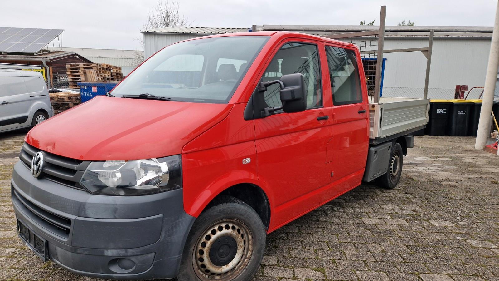Volkswagen T5 Transporter 2,0 TDI Pritsche Doppelkabine