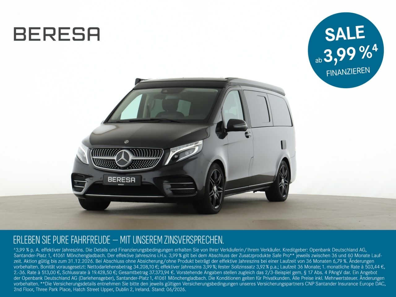 MERCEDES-BENZ V 300 d Marco Polo AMG Comand Standhz AHK Leder