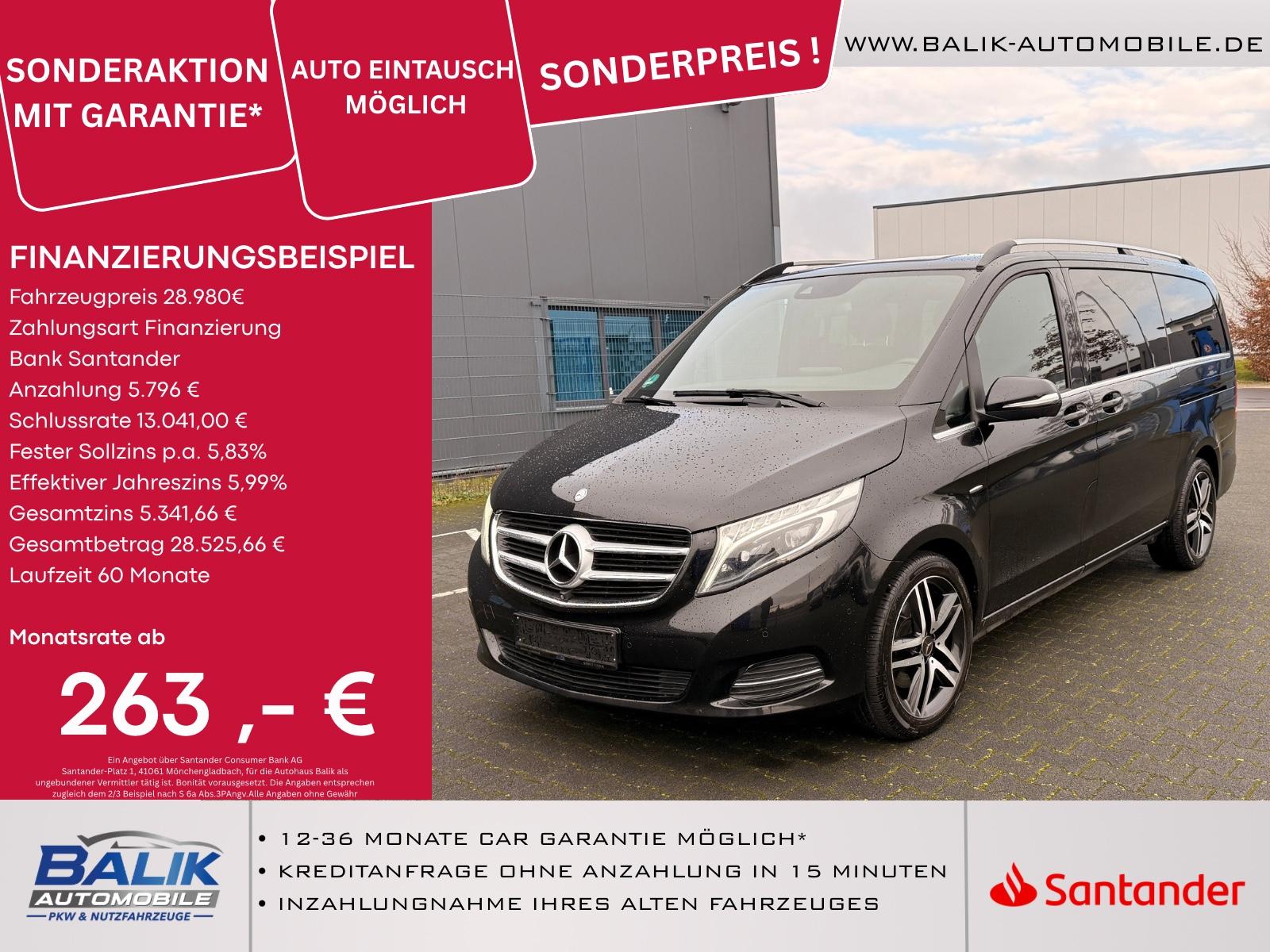 Mercedes-Benz V 250 d AVANTGARDE EDITION lang*BURMESTER*SITZBE