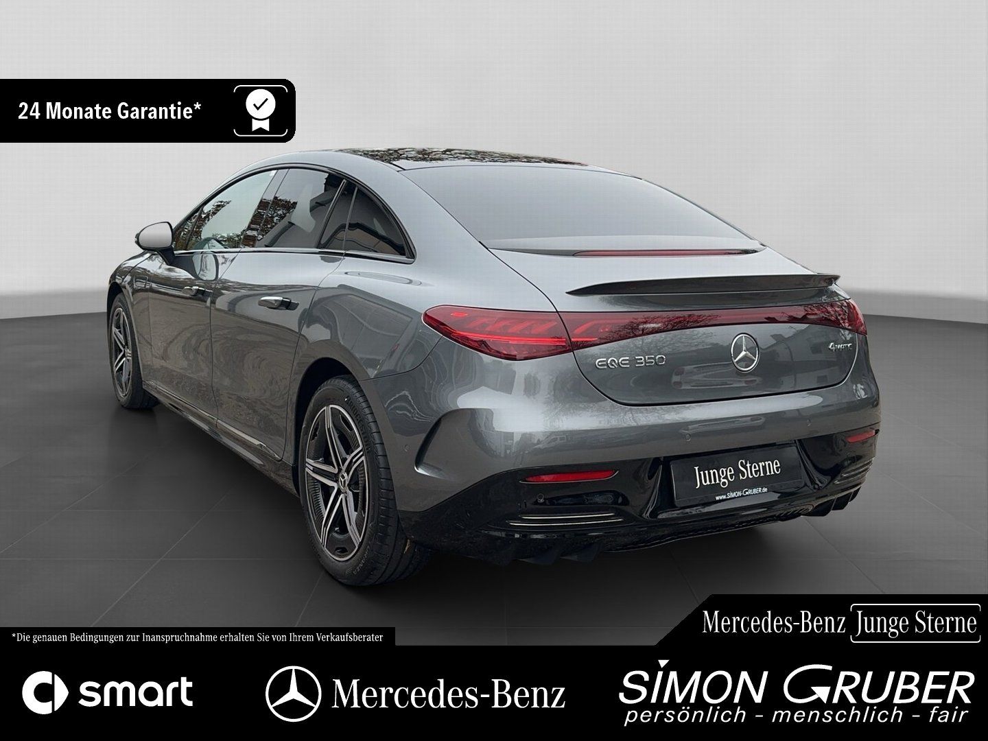 Fahrzeugabbildung Mercedes-Benz EQE 350 4M AMG Int/Ext Pano WP Distronic Md2024
