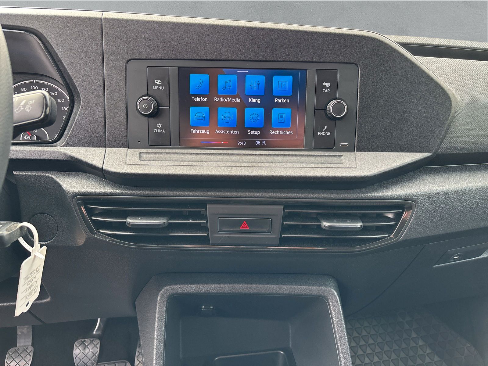 Fahrzeugabbildung Volkswagen Caddy Cargo 1.5 TSI PDC hinten Bluetooth Klima