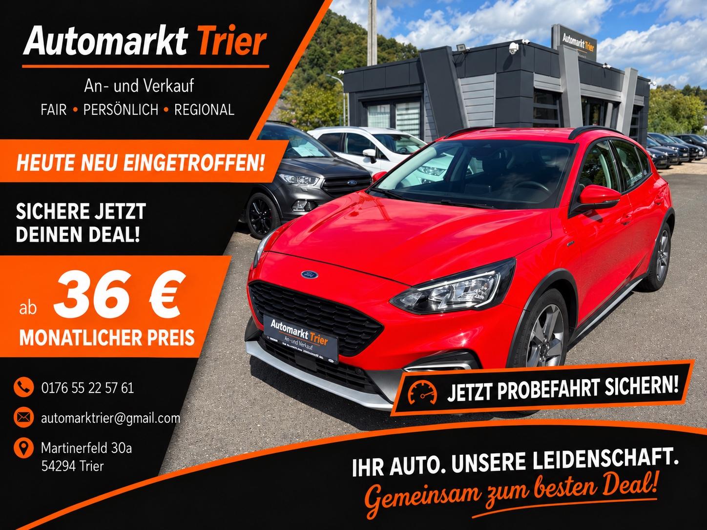 Ford Focus Lim. Active.Scheckheft!Tüv Neu!