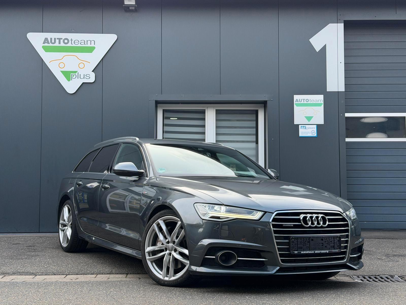 Audi A6 SLINE 3.0TDI Comp 1.HAND S-HEFT SERVICE + TÜV