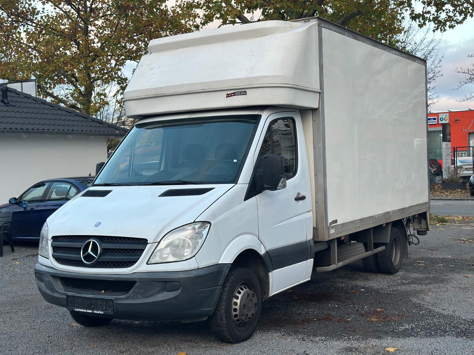 Mercedes-Benz Sprinter II 413 koffer mit hebebuhne
