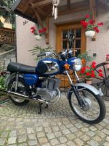 Mz TS 250/1 Enzianblau, restauriert  - MZ TS 250