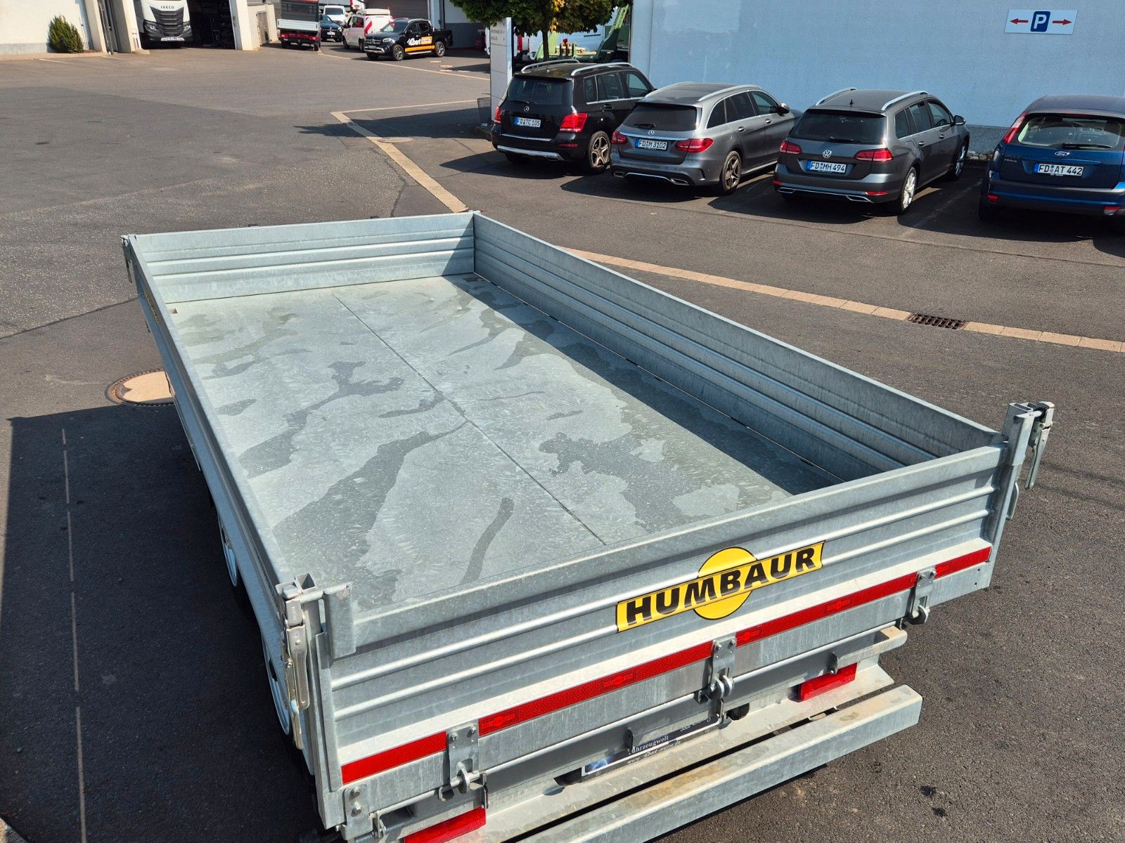 Fahrzeugabbildung Humbaur HTK 754020 Dreiseitenkipper vollverzinkt