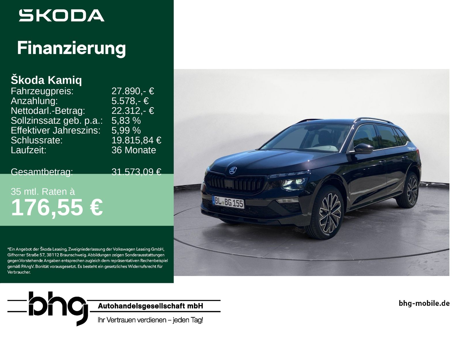 Skoda Kamiq Balance 1,0 TSI 7-Gang-DSG