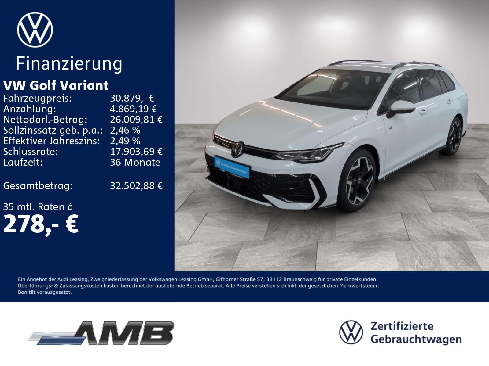 Volkswagen Golf Variant R-Line 1.5 TSI AHK/LED/bis01.31Gara