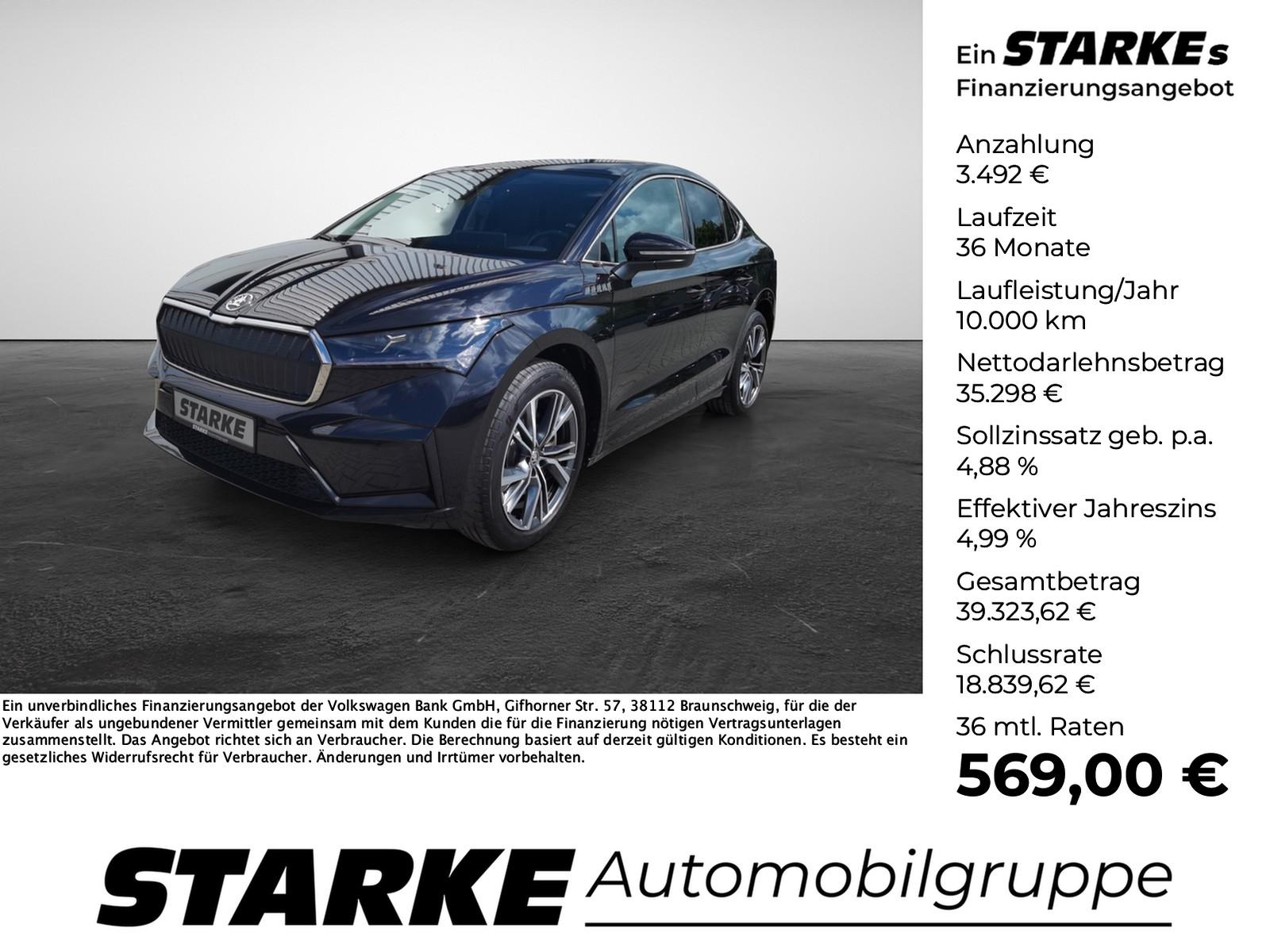 Skoda Enyaq Coupé 210 kW 85 Loft  Panodach AHK Navi LE
