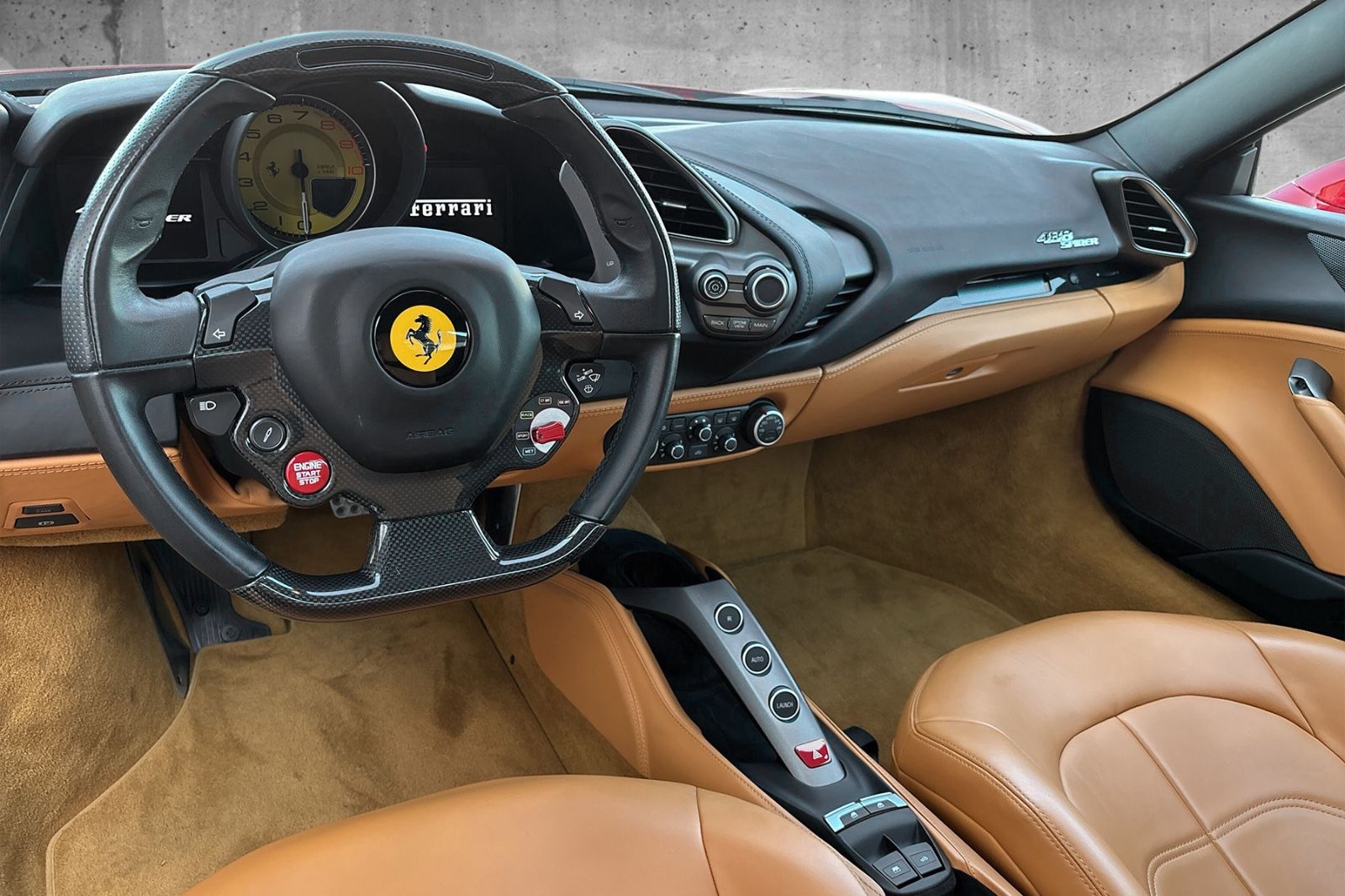 Fahrzeugabbildung Ferrari 488 Spider*Carbon*LED*Beifahrerdisplay*Dt. Auto*