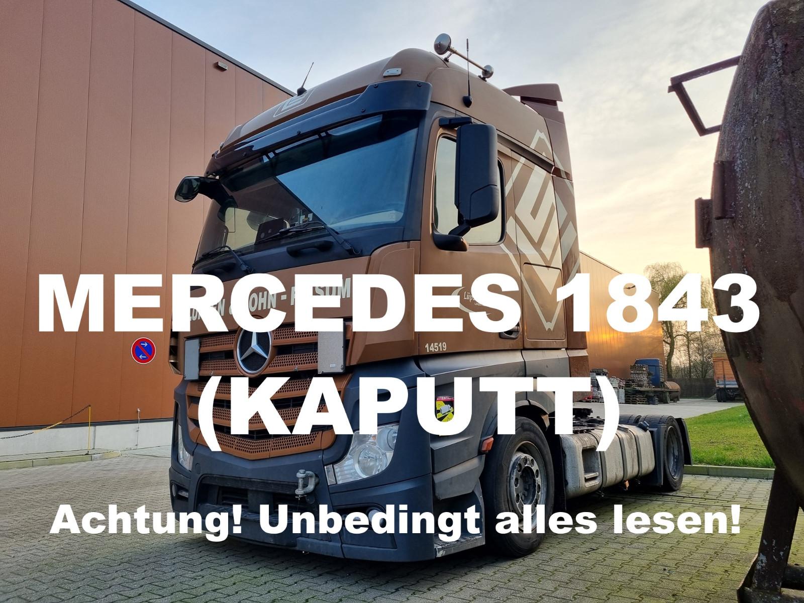 Mercedes-Benz 1843 LSnRL | BigSpace | Standklima | KAPUTT
