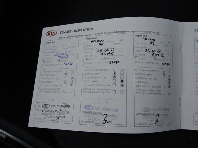 Fahrzeugabbildung Kia Rio Spirit/1.Hd/Automatik/84TKM/SitzH/PDC/