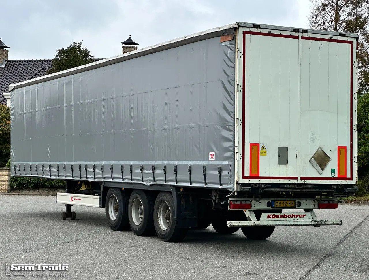 Kässbohrer XS VALX AXLES DRUM BRAKES NEW CURTAINS NL-TRAILE