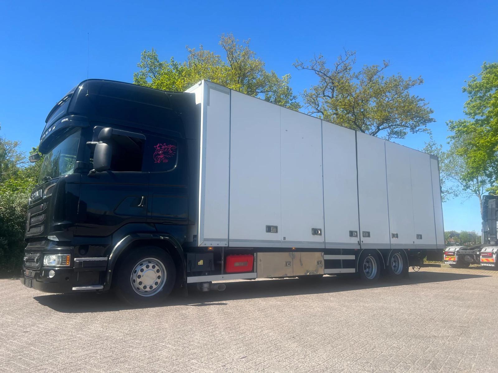 Scania R520 V8 Sideloader King of Road