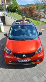 Smart ForFour Automatik mit 90 PS u. Faltdach - : Kleinwagen, Faltdach mit
