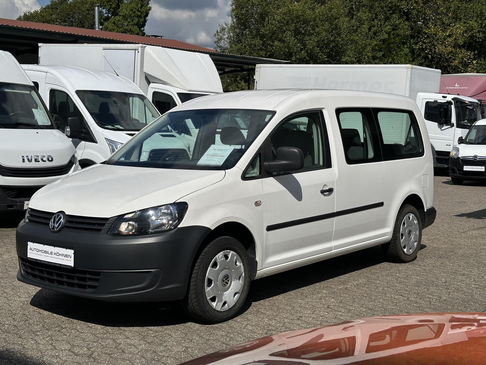 Volkswagen Caddy Maxi RAMPE / ROLLSTUHL / 1 HAND / 