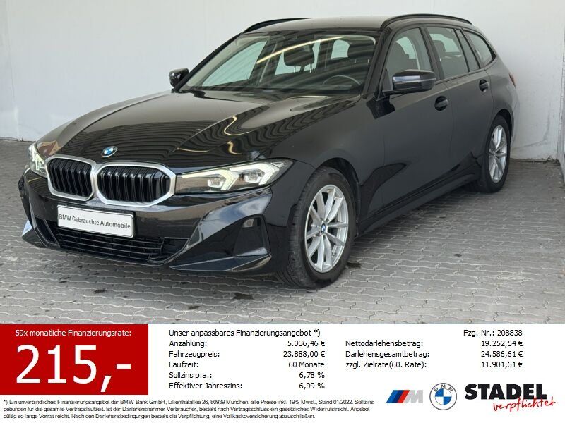 BMW 318i Tour. Navi.LED.PDCvo+hi.LKA.SHZ.SLI.DAB