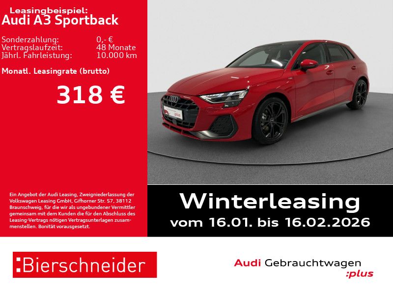 A3 Sportback 30 TFSI S-Line AHK LED PANO HuD SON