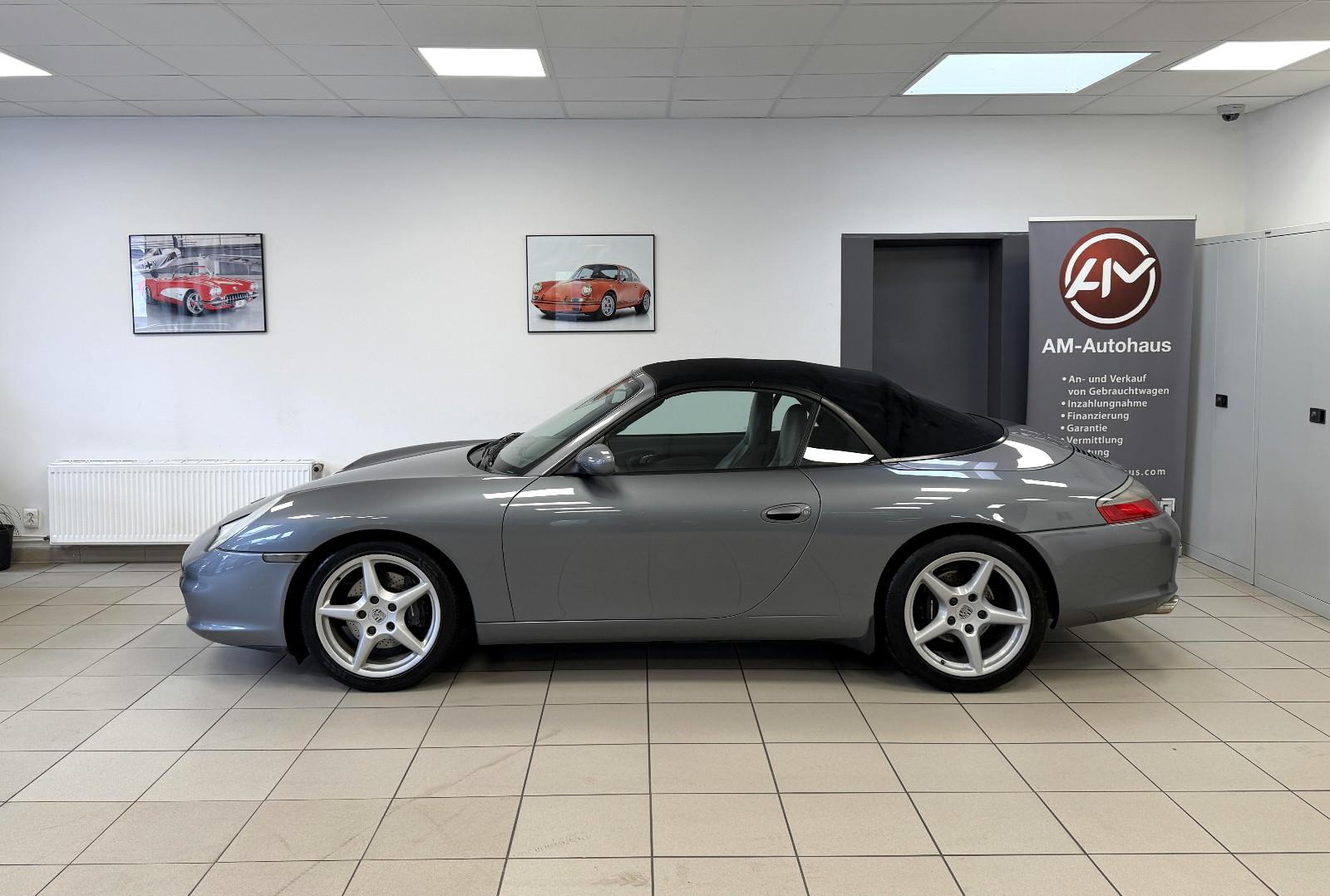 PORSCHE 911 996 CARRERA CABRIOLET 3.6 320ch TIPTRONIC -  CUIR - SIÈGES CHAUFFANTS - GPS PCM2 - CAPOTE ÉLECTRIQUE