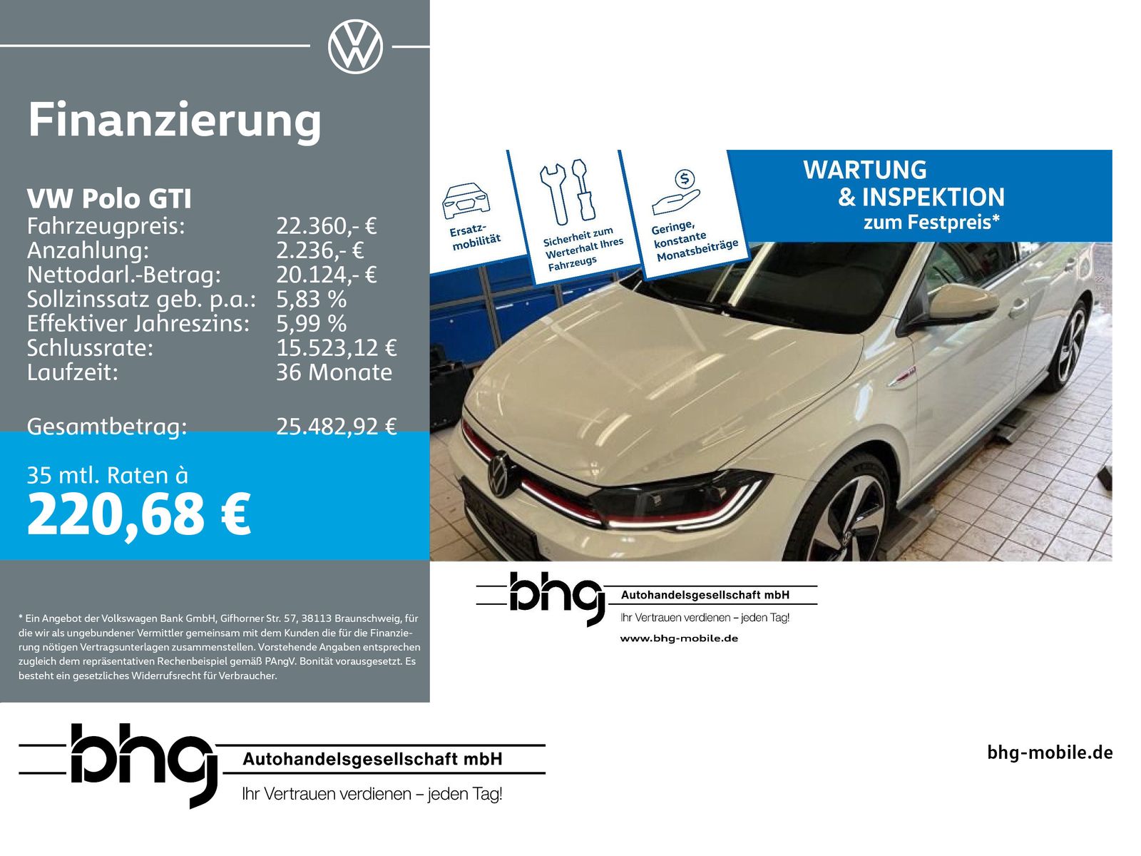 Volkswagen Polo GTI 2.0 TSI DSG