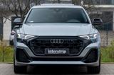 Audi Q8 60 TFSIe SLINE.MATRIX.PANO.LUFTFE.AHK.3100KM! - silberne Audi Q8