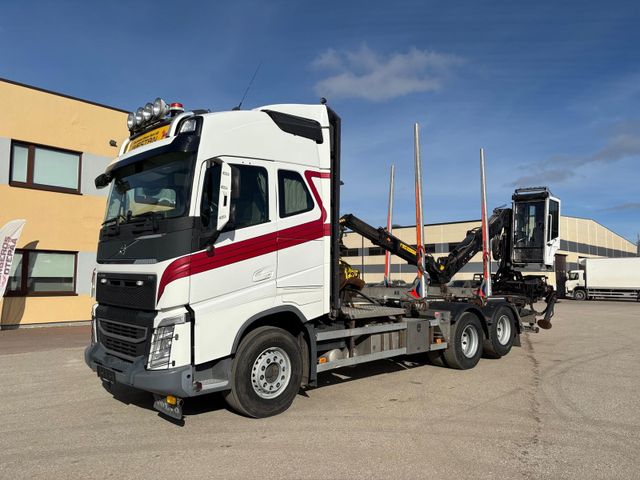 Volvo FH540 6x4 + VEB + LOGLIFT F965 + LIFTING AXLE