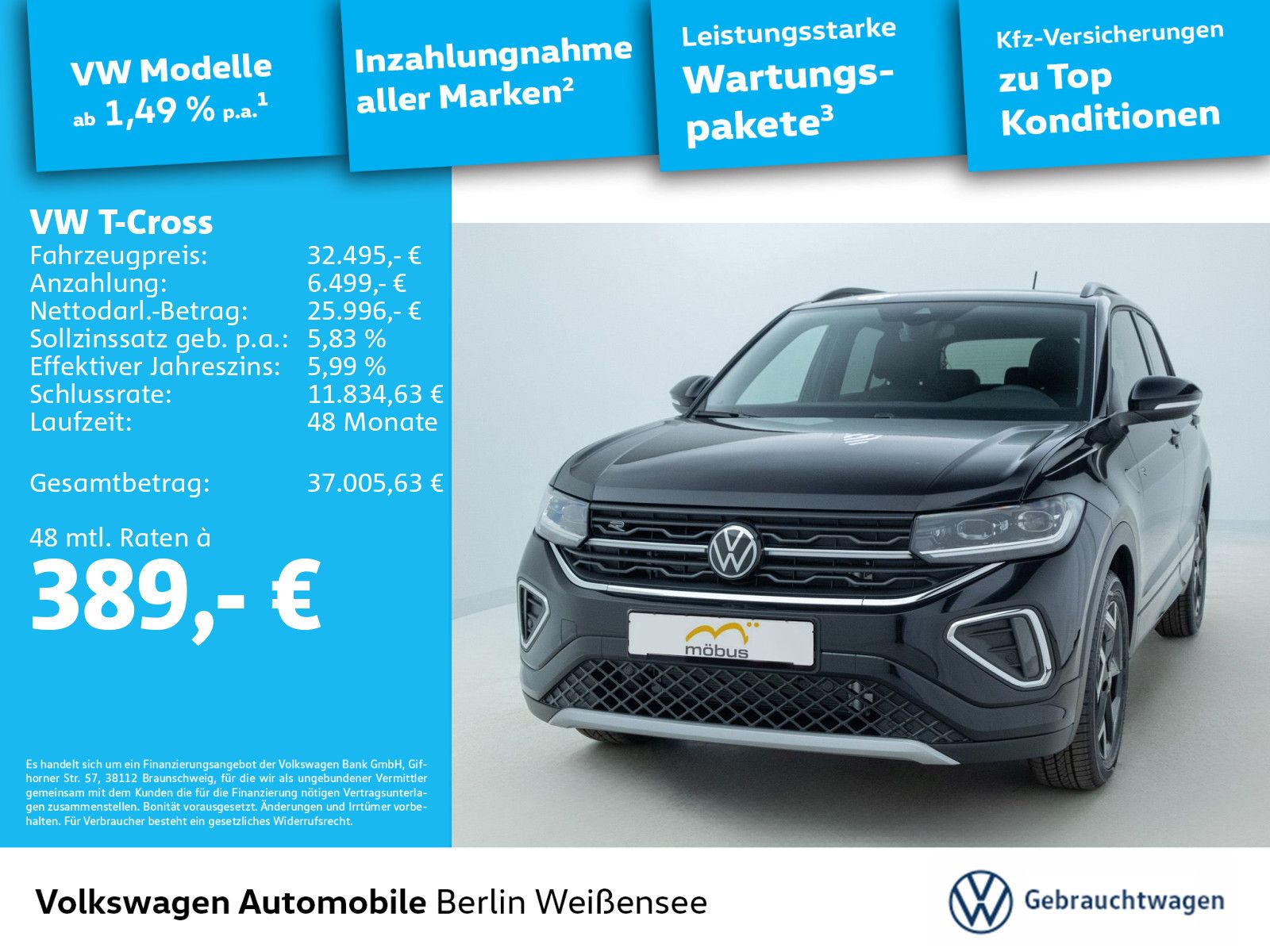 Volkswagen T-Cross 1.0 TSI R-Line RFK APP MATRIX ACC LANE foto 2