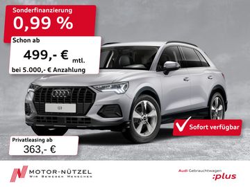 Audi Leasingangebot: Audi Q3 35 TFSI S-TR ADVANCED LED+NAVI+PDC+ACC+AHK+19