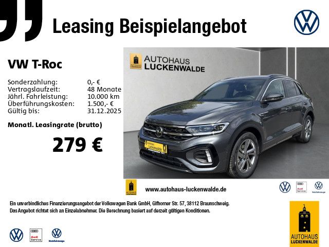 VW T-Roc 1.5 TSI R-Line DSG *IQ.DRIVE*R-CAM*
