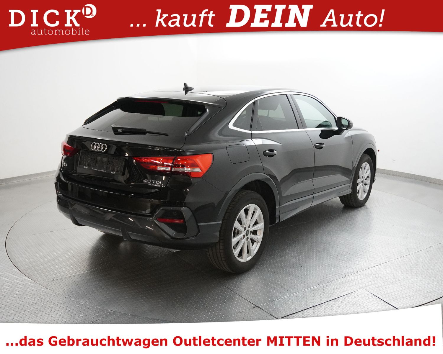 Fahrzeugabbildung Audi Q3 SPORTBACK 40d Quat NAVI+VIRTU+LED+SHZ+ACC+18"