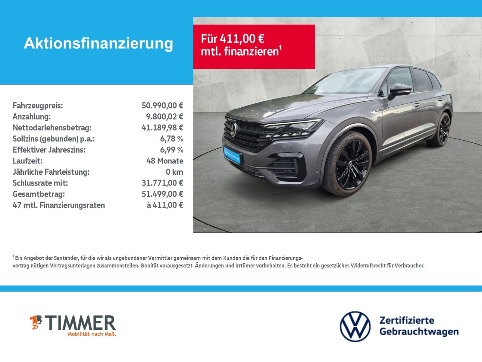 Volkswagen Touareg 3.0 TDI V6 4M R-LINE BLACK AHK 360° L foto 2