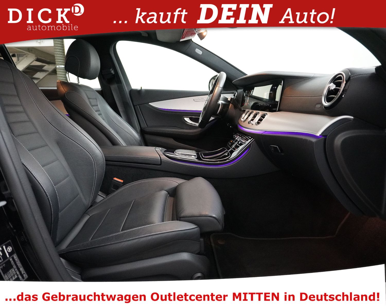Fahrzeugabbildung Mercedes-Benz E300de 2X AMG Line PANO+STDHZ+WIDESC+360+MULTIBE
