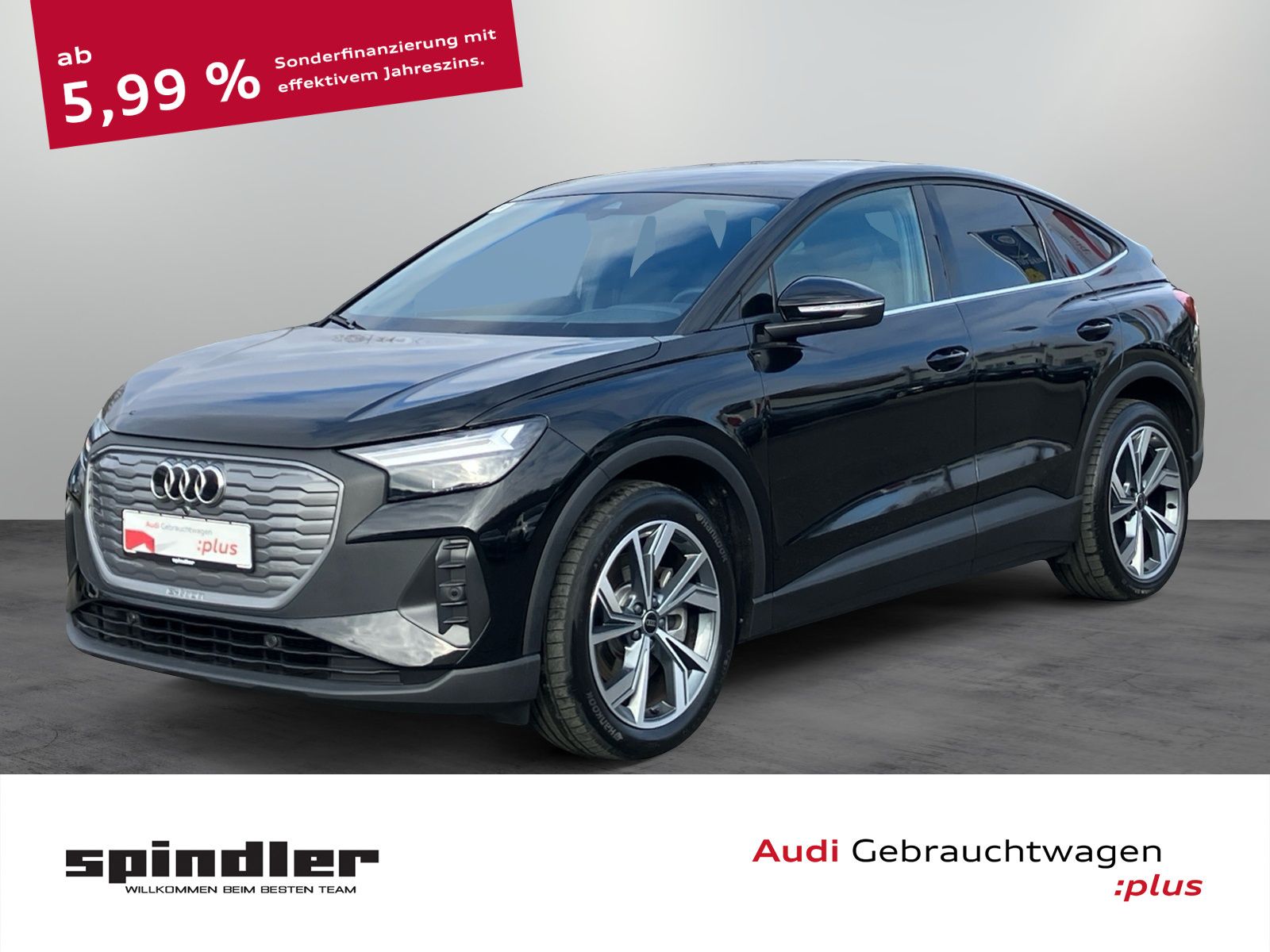 Audi Q4 Sportback e-tron 45 / Navi pro, AR-HuD, LED