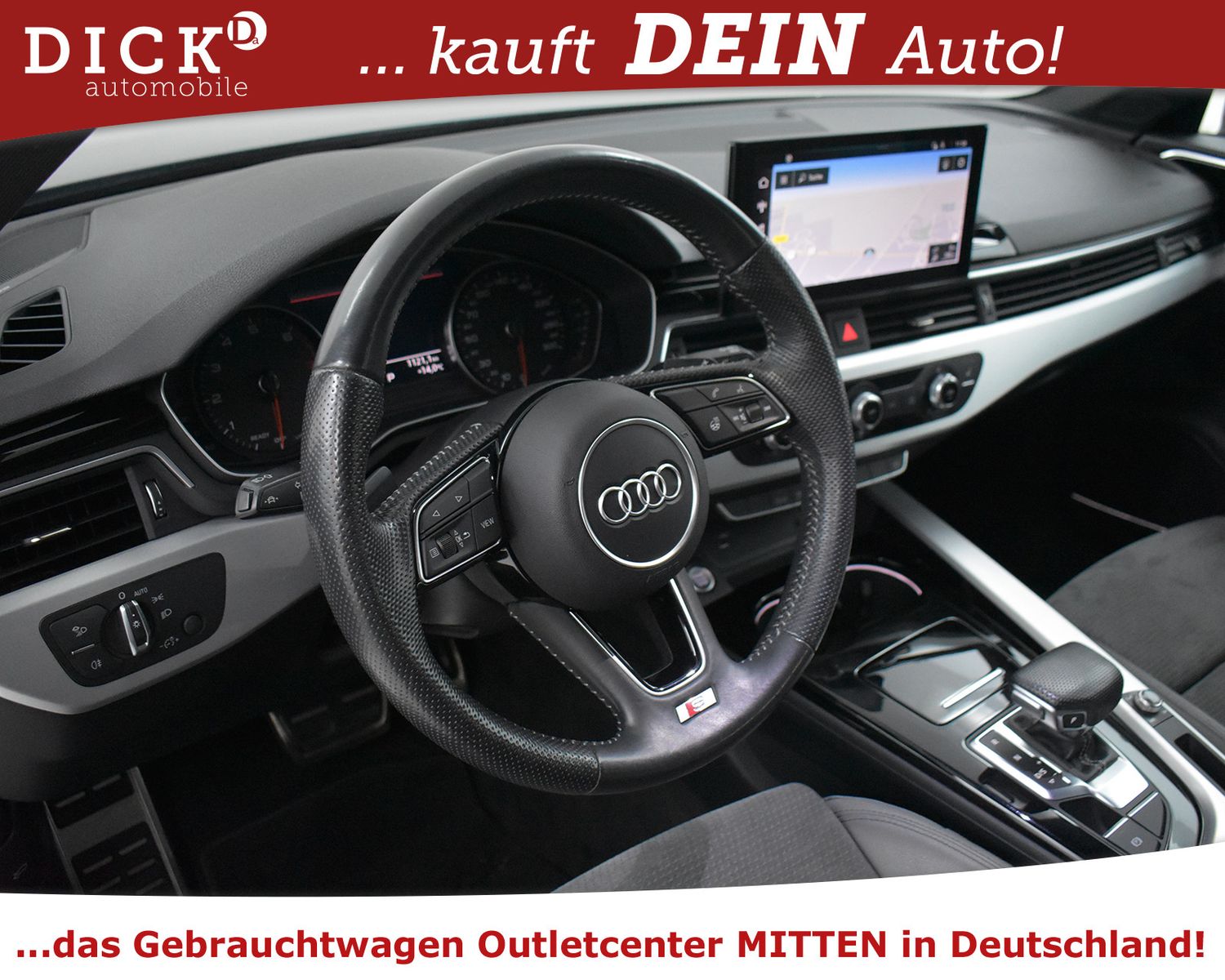 AUDI A4 Av 35 TFSI >2X S LINE+B&O+360+LED+NAVI+LEDER+ - Image 10